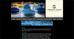 Desktop Screenshot of ceramiccolor.com