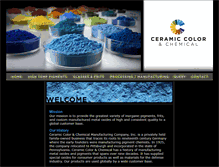 Tablet Screenshot of ceramiccolor.com